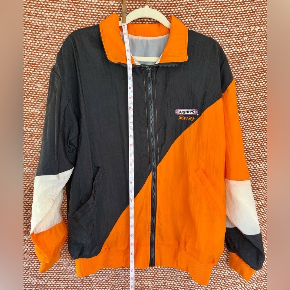 Vintage Wynn's Racing Jacket in Orange, Black, and White - Picture 9 of 10